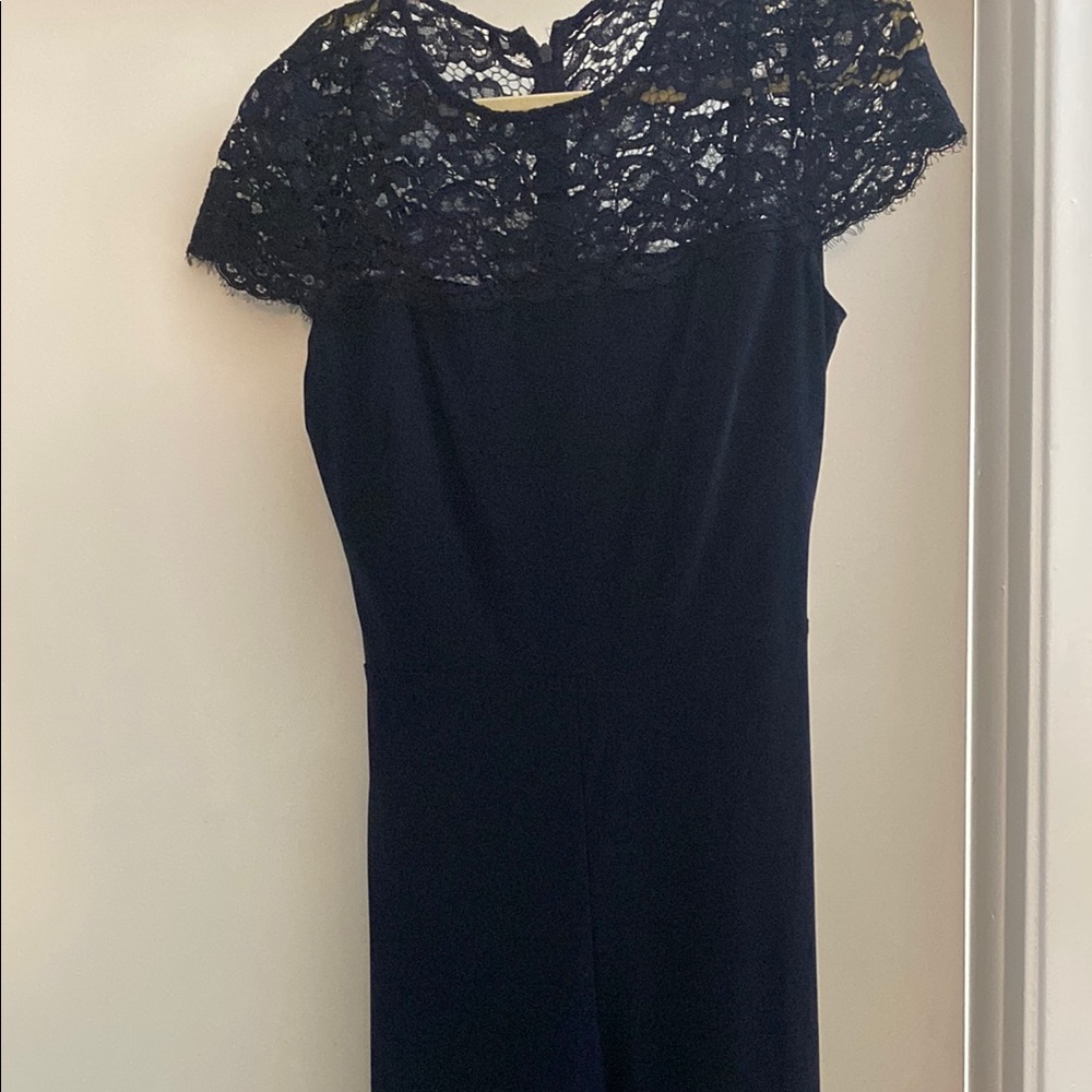 Lauren Ralph Lauren Navy Lace Dress